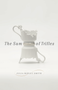 Book cover with broken porcelain cups.